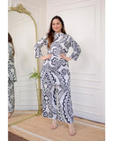 Gosriki Women'S Cotton Blend Printed Ethnic Co-Ord Set (Qurom White-Gs_Xxl_White_Xx-Large),White,2,B0D4VM4NTV