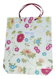 Prochem Birthday Party Handmade Return Gift Bags with Soft Ribbon handles [set of 25 pcs] Small size 7X4.5X1.25 inches
