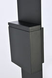 Elegant Lighting Living District Raine 1-Light 6 Modern Aluminum Led Wall Sconce In Black