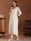 Libas Women'S Pure Cotton Kurta Set (491140R