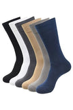 Slowfast Crew/Calf Socks For Men Combo | Cotton Socks For Men Full Length| Pack Of 4 (In, Alpha, Free Size, Big Boys, Black, W