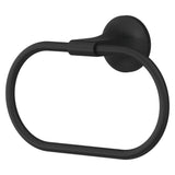 Pfister BRBPFM0B Pfirst Modern Bathroom Hand -Towel Ring, Matte Black