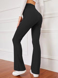Leriya Fashion Women's Western Ribbed Stretchable Trousers for Women || Casual Wear Jogging Wear || Sweatpants || Lightweight Wear. (Large Black),Black