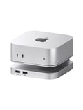 Hagibis Mac mini M4 Hub & Stand with 40Gbps SSD Enclosure, 3 in 1 USB Type-C Docking Station with 40Gbps M.2 NVMe SSD Case, USB2