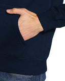 Adro Men'S Cotton Neck Hooded Sweatshirt (H21-M-Dba-Nb_Navy_S)