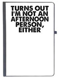 Udnag Ruled Notebook Diary Person | Turns Out IM Not An, [A5 80Pages 80Gsm]