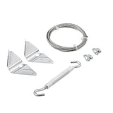 National Hardware N192-211 Anti-Sag Gate Kit, For Exterior Use, Coated With Weatherguard Protection, Zinc-Plated
