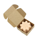Enakshi 10 Pieces Folding Kraft Paper Box Gift Box Handmade Candle Soap Gift Packaging Box for Soap Making|Collectibles