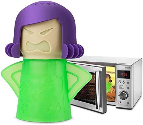 Zemyaogh Angry Mama Microwave Cleaner Angry Mom Microwave Oven Steam Cleaner