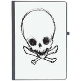Udnag Ruled Notebook Diary Death | Skull24, [A5 80Pages 80Gsm]