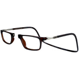 Clic Magnetic Reading Glasses for Men or Women, Computer Readers, Executive XL (XL-XXL, Tortoise, 1.50 Magnification)