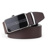 JustStyle MenS Leather Reversible Belt (Black1, 28)