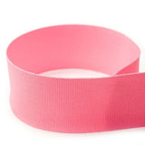 USA | American Made 3/8 Pink Solid Grosgrain Ribbon - 100 Yards - (Multiple Widths & Yardages Available)