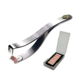 Prima Shogyo Partial Eyelash Curler for Corner Lash - Mini Japanese Eyelash Curler for Inner & Outer Lashes - Includes 6 Extra R