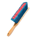 8 Inch USA Bench Broom, Counter Brush, Chemical Resistance Bristles, Two Coats of Premium Wood Lacquer, American Hardwood Handle