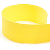 USA | American Made 1-3/8 Yellow Solid Grosgrain Ribbon - 20 Yards - (Multiple Widths & Yardages Available)