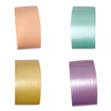 Enakshi 4X Sticky Ball Tape | Colourful Adhesive Craft Tape for Kids & Art | 4 Pack Orange Green Yellow Violet | Durable Rolling