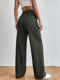 Leriya Fashion Women Cargo Pant | Woman Trousers | Women'S High-Waisted Pant | Women Trousers Pants Green,GreenApparel,M