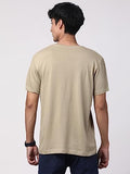 ADRO Fly Mens Printed T-Shirts (RN23-M-FLY-BE_Beige_2XL)