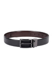 Van Heusen Leather_Mens__Belt_(Vhblgrgff200014_Black With Brown_Xl)