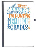 Udnag Ruled Notebook Diary Teacher Student | Forget Chicks IM, [A5 80Pages 80Gsm]