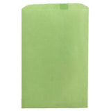 Hygloss Products Colored Paper Bags 100 Pinch Bottom Colorful Arts and Crafts Bags 6 x 9 Inch, Lime Green