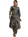 Libas Women'S Printed Co-Ords (49016_Green