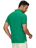 Xyxx Men'S Cotton Solid Regular Fit Shirt (Xy_Cr14_Polo Tshirt_1_Sea Green,Sea GreenApparel,M