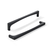 khtumeware 10 Pack Solid Handles 8-Inch(203mm) Matte Black Cabinet Pulls,Heavy Duty for Kitchen Cabinets, Cupboards, Drawers and