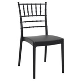 Compamia Josephine Patio Dining Chair in Black (Set of 2)