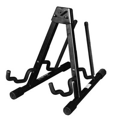 On-Stage Gs7462Db Professional A-Frame Double Electric And Acoustic Guitar Stand