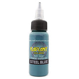 Radiant Colors Tattoo Ink Professional Tattooing Inks Fluid Vegan Pigments 1/2 oz Half Ounce Steel Blue