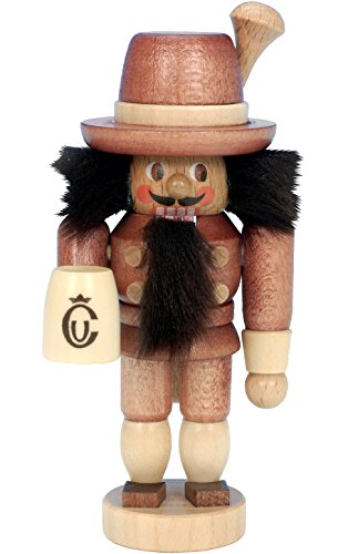 Alexander Taron Importer 13-0508 Christian Ulbricht Mini Nutcracker-Bavarian-4' H X 2' W X 2.25' D, Brown