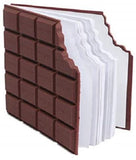 Ak Store Scented Chocolate Shaped Personal Desk Notepad Notebook Memo Book Brown Diary, Stationery For Kids School Girls, Return