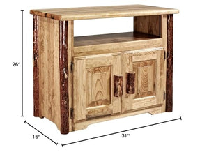 Montana Woodworks Glacier Country Collection Utility Stand