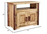 Montana Woodworks Glacier Country Collection Utility Stand
