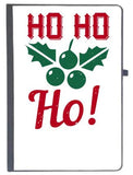 Udnag Ruled Notebook Diary Christmas | Ho Ho Ho!, [A5 80Pages 80Gsm]