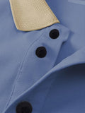 Toplot Men Regular Fit Polo || T Shirt For Men (Matte-Polo-5243-Blue-Xl),Blue,,B0DY7X4X5L