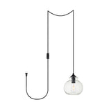Living District Destry 1-Light Mid-Century Metal Pendant In Black