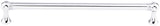 Top Knobs TK806PC Serene Collection 8-13/16 Kara Pull, Polished Chrome