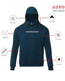 Adro Mens Premium Cotton Fleece 340 Gsm Printed Hoodies (H23-M-Tru-Sb_Teal_S)
