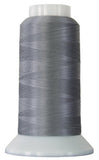 Superior Threads Bottom Line 2-Ply 60-Weight Polyester Embroidery Quilting Sewing Thread - 3,000 Yard Cone (#622 Gray)