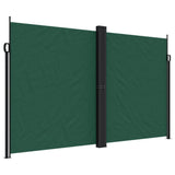 vidaXL Retractable Side Awning Dark Green 78.7inchx236.2