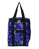 NK Bags Polyester Waterproof Lunch Bags for Men, Women and Kids (Blue)