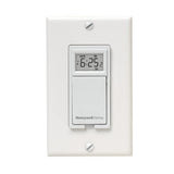 Honeywell Home RPLS530A 7 Day Programmable Light Switch, White (Requires 40 W Minimum)