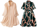 Leriya Fashion Rayon Women Above The Knee Western Dress (Lf-Wd1099&Wd1143_Cream&Green,Cream&GreenApparel,L