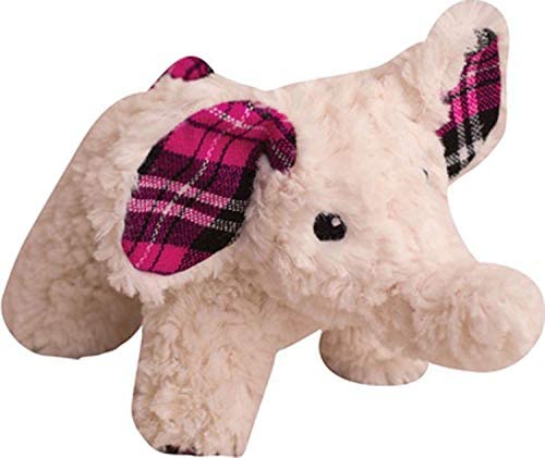 Health Extension SNUG AROOZ Cute Ella The Elephant Stuffed Animals for Dogs, Cool Puppy Toys, Tough & Durable Soft Squeaky for C