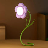 magical JD Birthday Gifts for Women,Sunflower Flower Lamp Rechargeable Cordless Led Reading Light,3-Colour Infinitely Dimming Sm