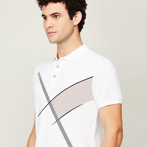 Toplot Men'S Regular Fit Casual Polo Shirt (Polo-5124-Cream-M),White-2,,B0CB44FN2W