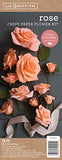 Lia Griffith Crepe Paper Flower Kit, Roses, Assorted Sizes, Assorted Colors, 28 Pieces